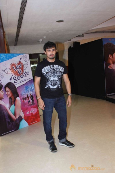 Sonu Nigam Launches Pyar Tera Song from Luv U Soniyo 
