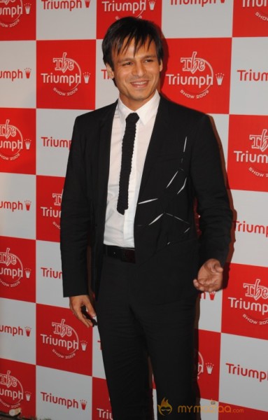 Stars at Triumph fashion show 