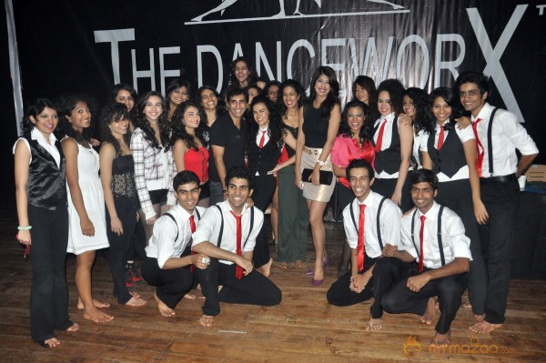 Students of choreographer Ashley Lobo Event 