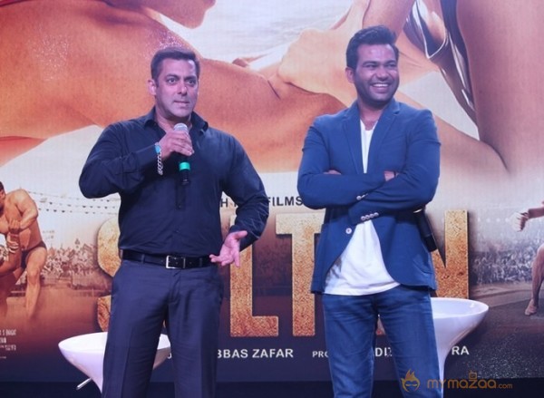 Sultan Hindi Movie Trailer Launch Photos