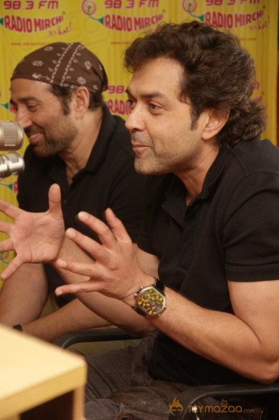 Sunny & Bobby At Yamla Pagla Deewana 2 Press Meet 