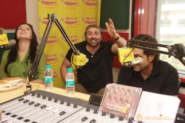 Sunny & Bobby At Yamla Pagla Deewana 2 Press Meet 