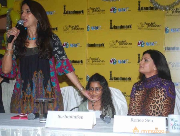Sushmita Sen at Shobha De's book S' Secret launch 