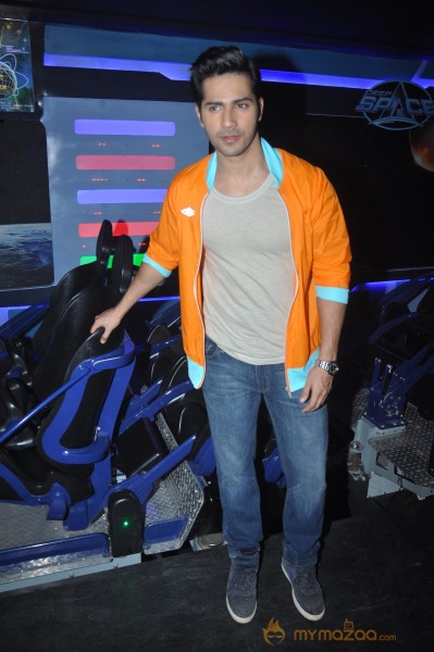 Varun Dhawan Launches Dark Roller Coaster Photos 