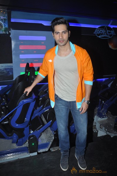 Varun Dhawan Launches Dark Roller Coaster Photos 