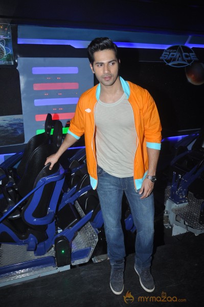 Varun Dhawan Launches Dark Roller Coaster Photos 