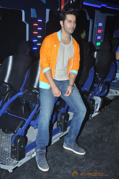 Varun Dhawan Launches Dark Roller Coaster Photos 