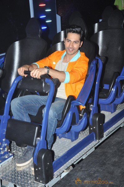 Varun Dhawan Launches Dark Roller Coaster Photos 