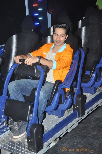 Varun Dhawan Launches Dark Roller Coaster Photos 
