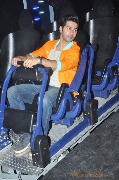 Varun Dhawan Launches Dark Roller Coaster Photos 