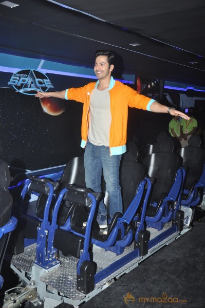 Varun Dhawan Launches Dark Roller Coaster Photos 