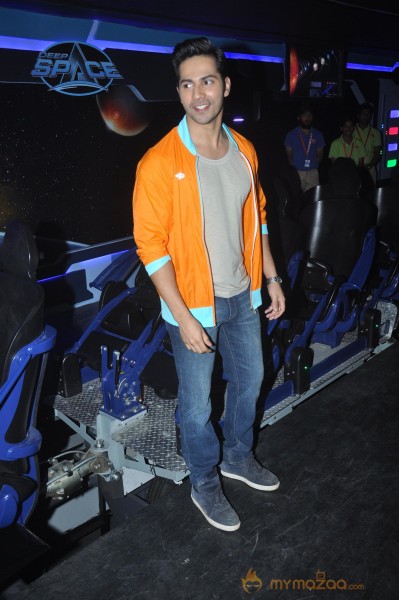Varun Dhawan Launches Dark Roller Coaster Photos 