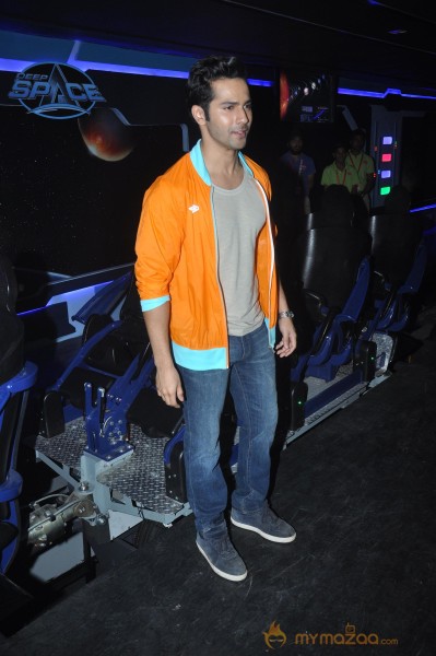 Varun Dhawan Launches Dark Roller Coaster Photos 