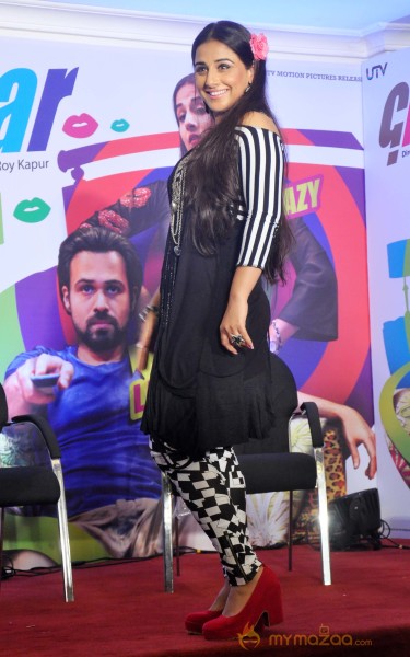 Vidya & Emraan At Ghanchakkar Movie Promotion  