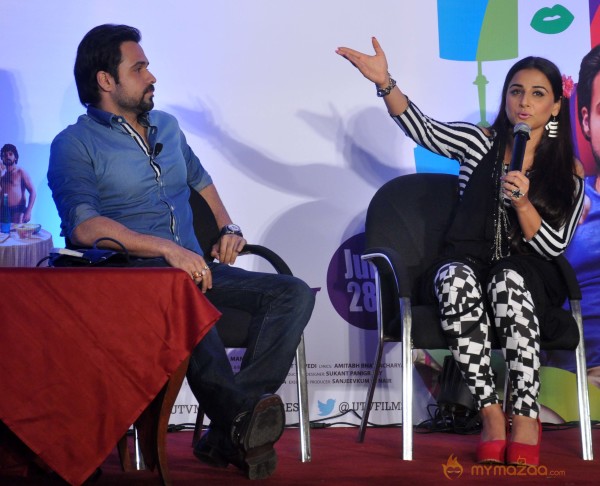 Vidya & Emraan At Ghanchakkar Movie Promotion  