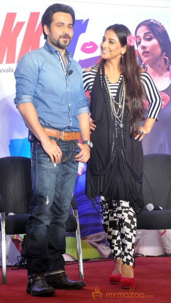 Vidya & Emraan At Ghanchakkar Movie Promotion  