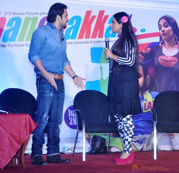 Vidya & Emraan At Ghanchakkar Movie Promotion  