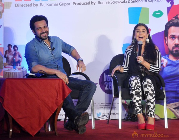 Vidya & Emraan At Ghanchakkar Movie Promotion  