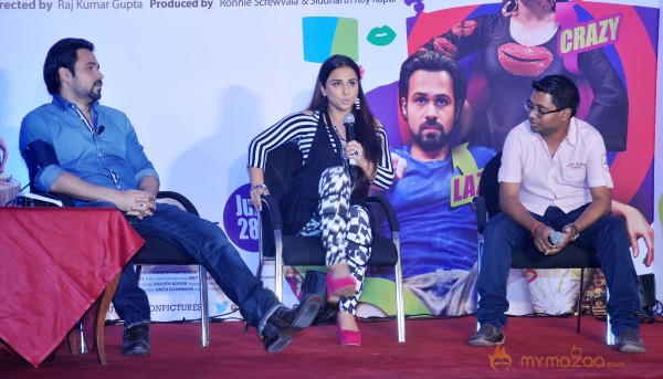 Vidya & Emraan At Ghanchakkar Movie Promotion  