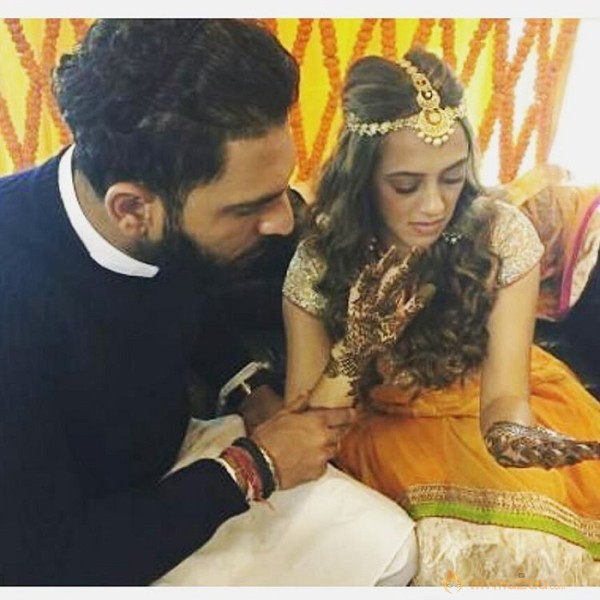 Yuvraj and  Hazel Wedding Photos