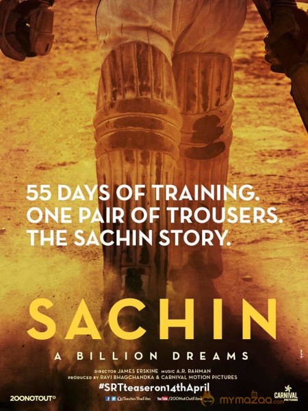 Sachin-A Billion Dreams Movie First Look Posters 