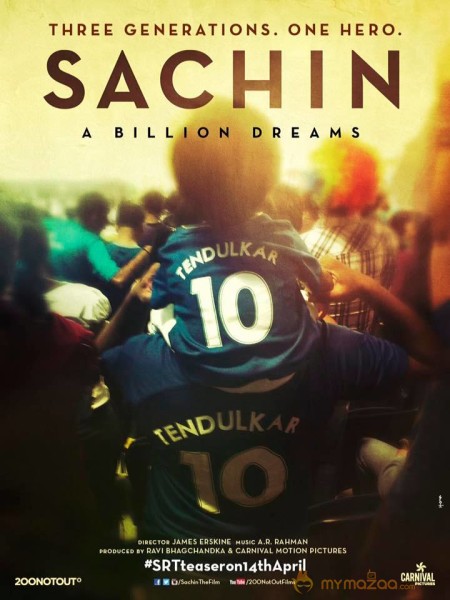 Sachin-A Billion Dreams Movie First Look Posters 