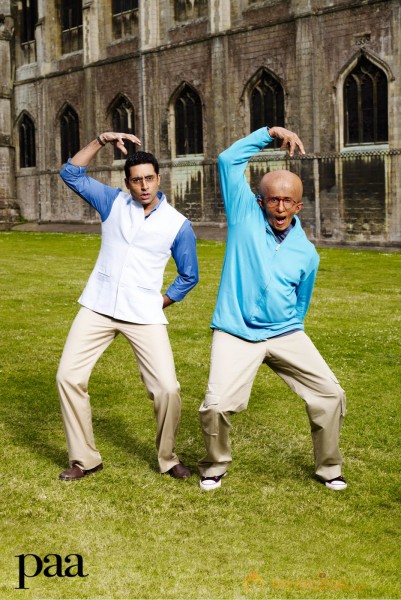 Amitabh Bachchan Paa Movie Pics 