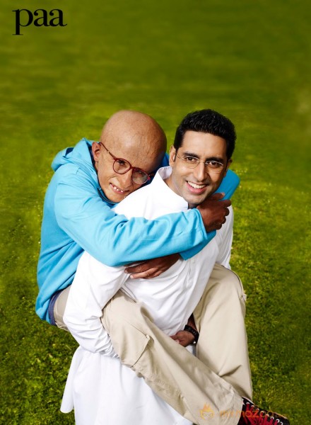 Amitabh Bachchan Paa Movie Pics 