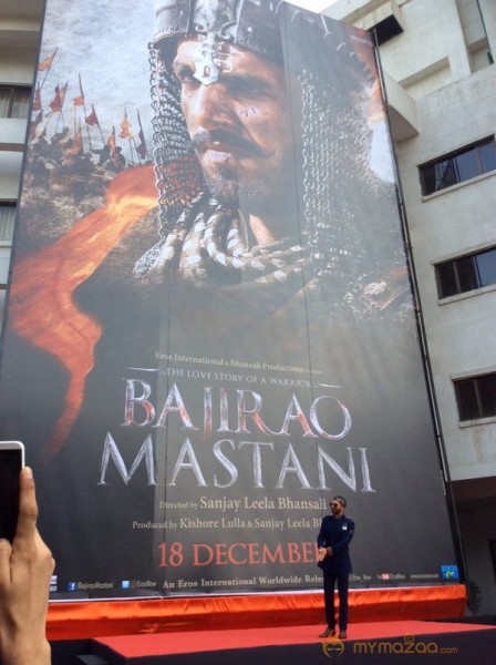 Bajirao mastani movie official posters