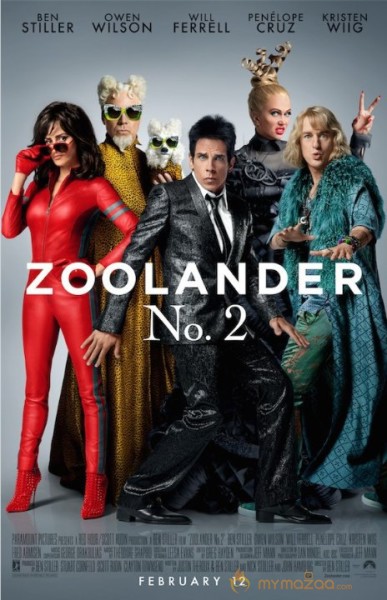 Zoolander 2 movie posters