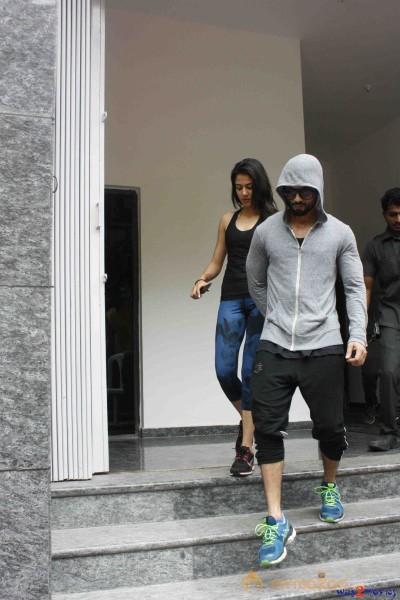 Shahid Kapoor, Mira Rajput at Gym Photos 
