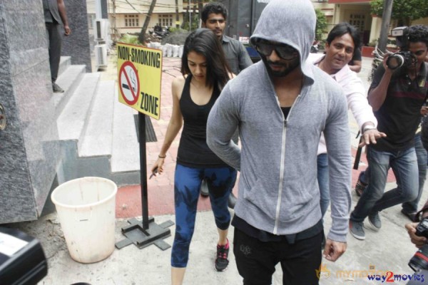 Shahid Kapoor, Mira Rajput at Gym Photos 