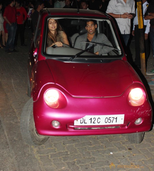 Siddharth Mallya, Anusha Dhandekar snapped in bandra 
