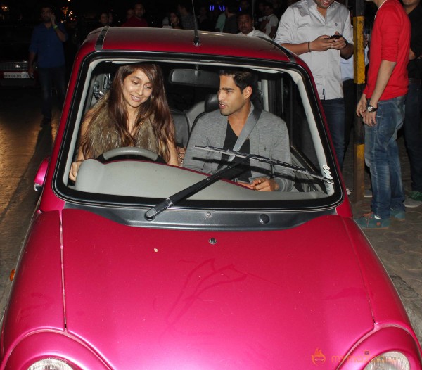 Siddharth Mallya, Anusha Dhandekar snapped in bandra 