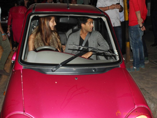 Siddharth Mallya, Anusha Dhandekar snapped in bandra 