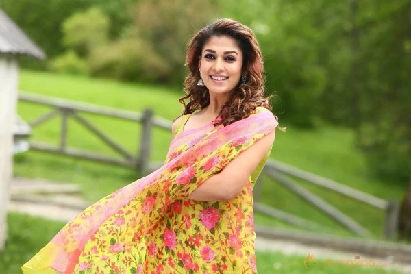 Nayantara Cute Saree Stills