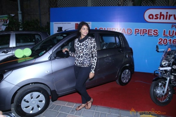 Tamil Actress Archana at Ashirvad Pipes Laucky Draw Dealers Meet