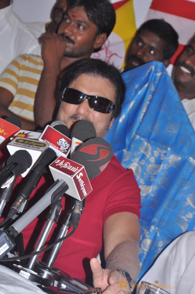 Actor Karthik Political Entry Press Meet 