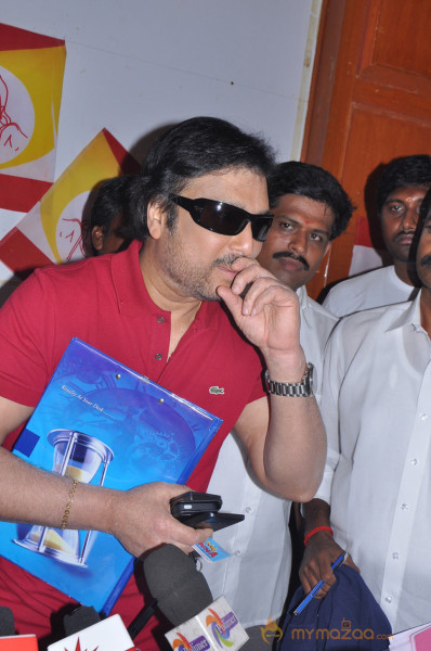 Actor Karthik Political Entry Press Meet 