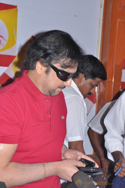 Actor Karthik Political Entry Press Meet 