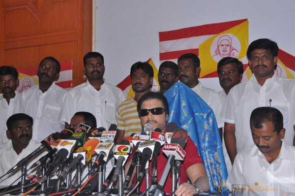 Actor Karthik Political Entry Press Meet 