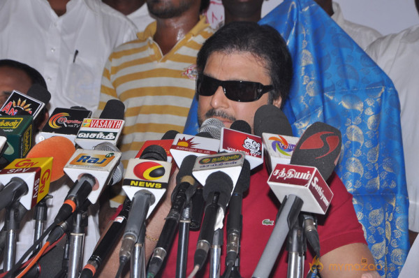 Actor Karthik Political Entry Press Meet 