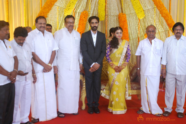 Actor Veera Bahu Wedding Reception Photos Gallery 