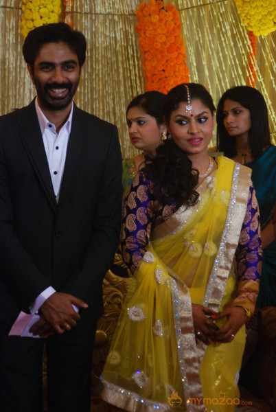 Actor Veera Bahu Wedding Reception Photos Gallery 