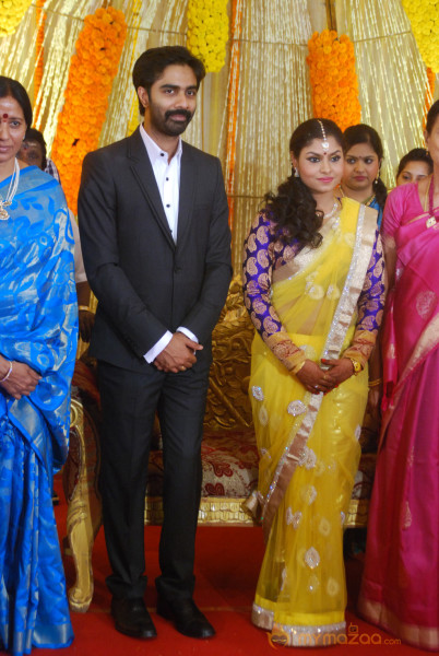 Actor Veera Bahu Wedding Reception Photos Gallery 