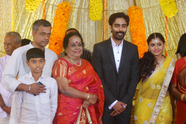 Actor Veera Bahu Wedding Reception Photos Gallery 