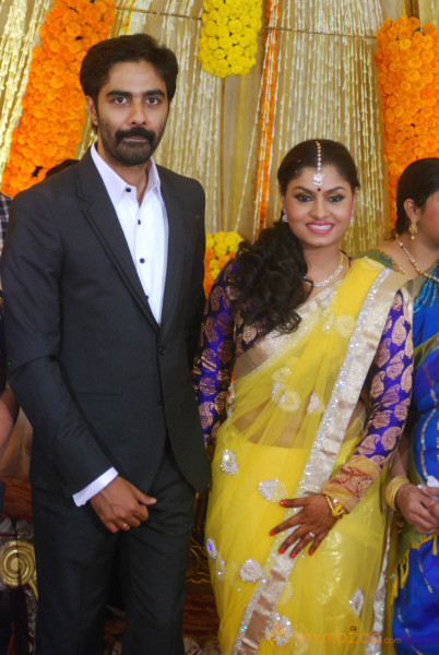 Actor Veera Bahu Wedding Reception Photos Gallery 