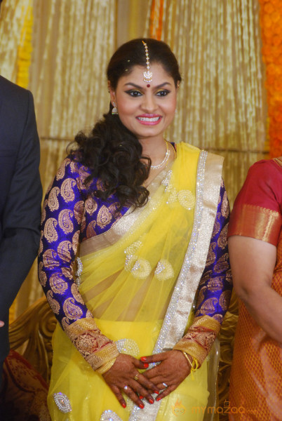 Actor Veera Bahu Wedding Reception Photos Gallery 