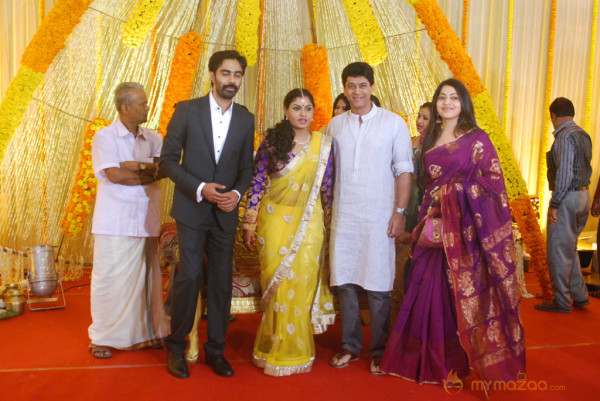 Actor Veera Bahu Wedding Reception Photos Gallery 