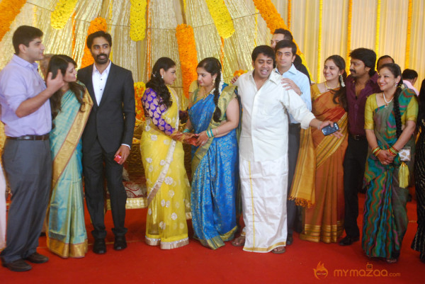 Actor Veera Bahu Wedding Reception Photos Gallery 